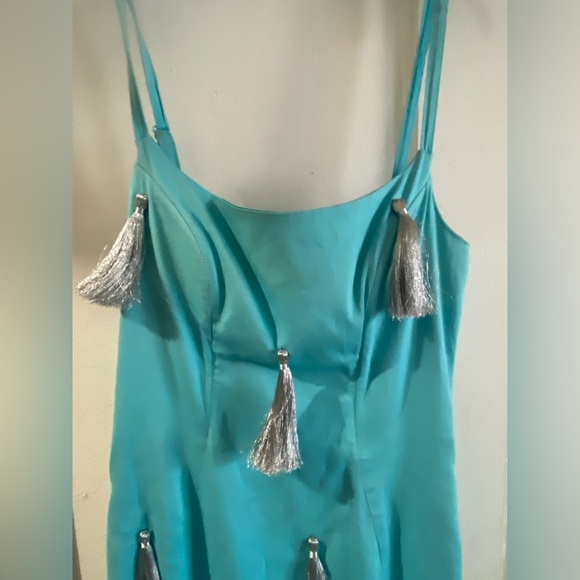 Fun tassel dress! Never worn - Picture 2 of 4